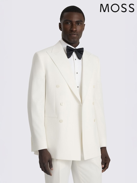 Off White - Regular Moss Tailored Fit Suit Jacket