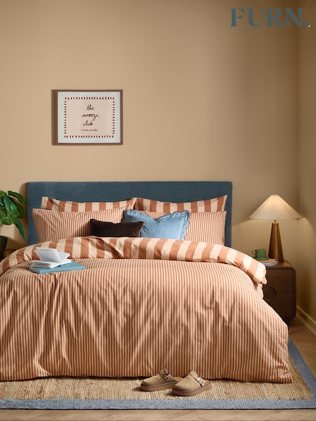 Furn The Ultimate Stripe Reversible Duvet Cover Set