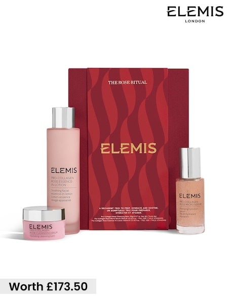 Elemis The Rose Ritual Christmas Gift Set (worth £173.50, Saving 37%)