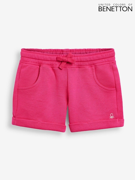 Benetton Girls 100% Cotton Jersey Shorts (M04901) | £13