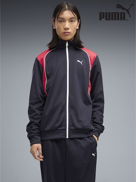 Blue - Regular Puma Poly Piping Tracksuit