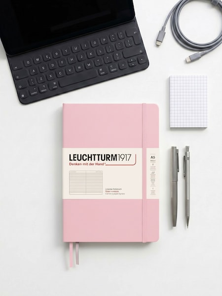 Leuchtturm1917 Medium A5 Hardcover Ruled Notebook