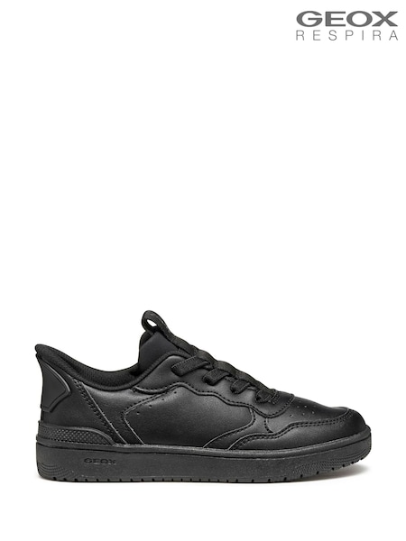 Black - Geox J Washiba School Shoes