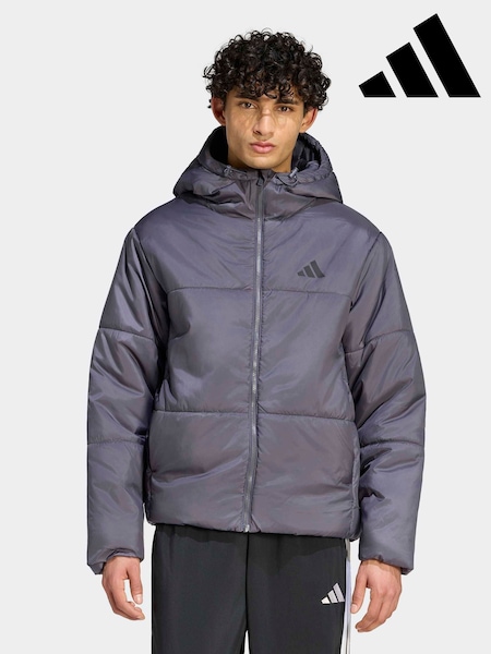 Grey - Regular Adidas Essentials Highloft Insulated Puffer Jacket