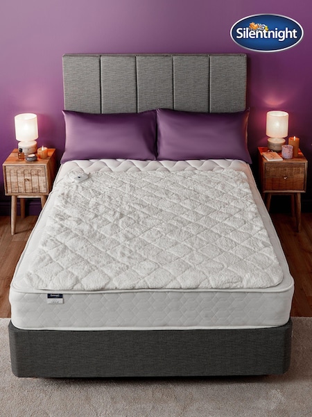 Silentnight Cream Machine Washable Teddy Fleece Electric Blanket (M10578) | £40 - £55