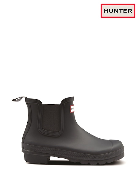 Hunter Womens Commando Chelsea Boots Wellies (M13383) | £90