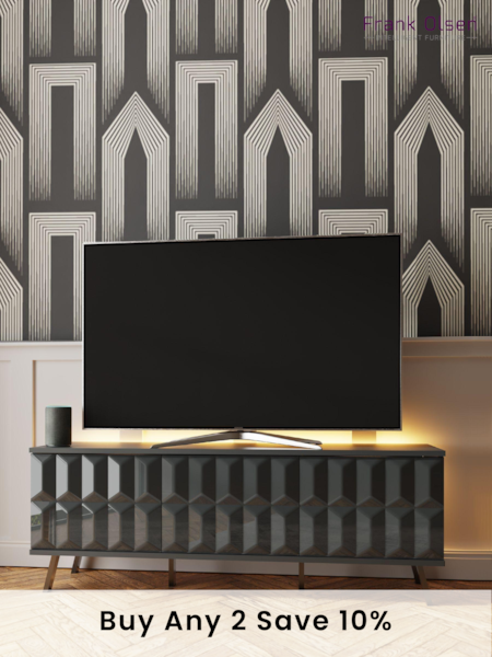 Frank Olsen Grey Elevate Smart LED TV Stand (M17108) | £400