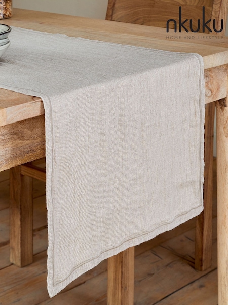 Nkuku Junto Linen Runner
