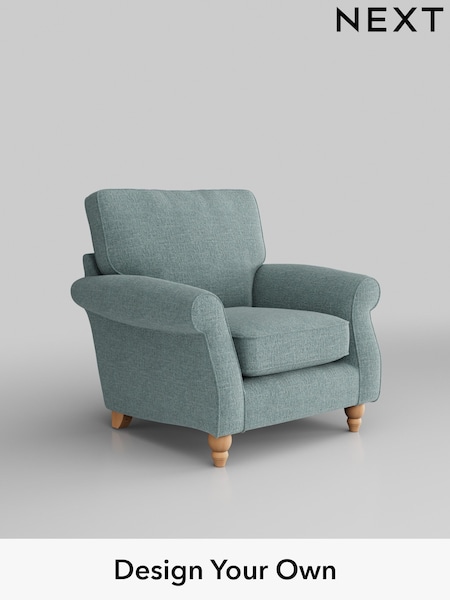 Chunky Chenille/Light Teal Green Ashford (M18699) | £875