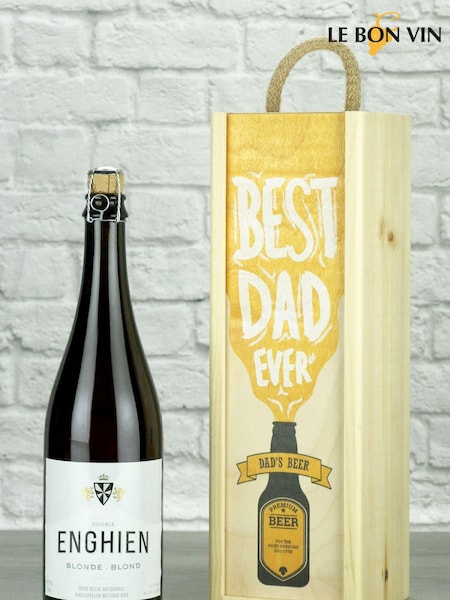 Best Dad Ever Belgian Beer Gift by Le Bon Vin (M18928) | £32