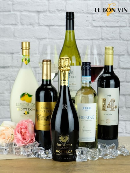 The Entertainer Mixed Case of 6 Bottles by Le Bon Vin (M18949) | £95