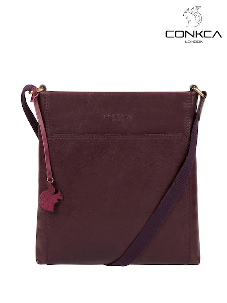 Conkca Dink Leather Cross-Body Bag (M21120) | £44