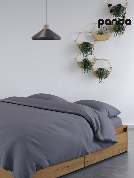 Panda London Grey Duvet Cover (M21510) | £70 - £110