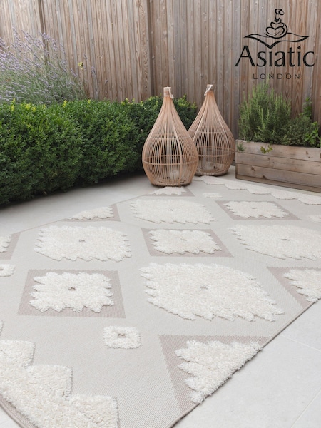 Asiatic Rugs Natural Indoor/Outdoor Monty Tribal Rug (M22151) | £53 - £255