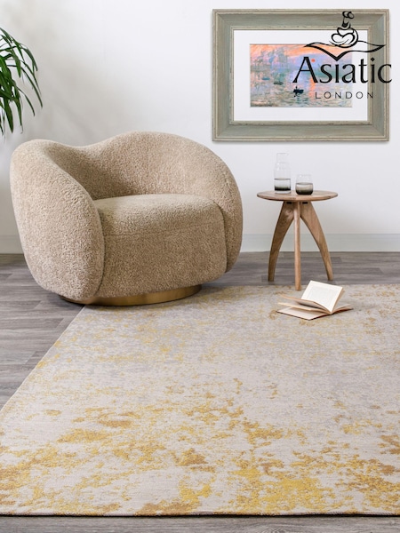 Asiatic Rugs Ochre Yellow Indoor/Outdoor Dara Rug (M22179) | £124 - £354