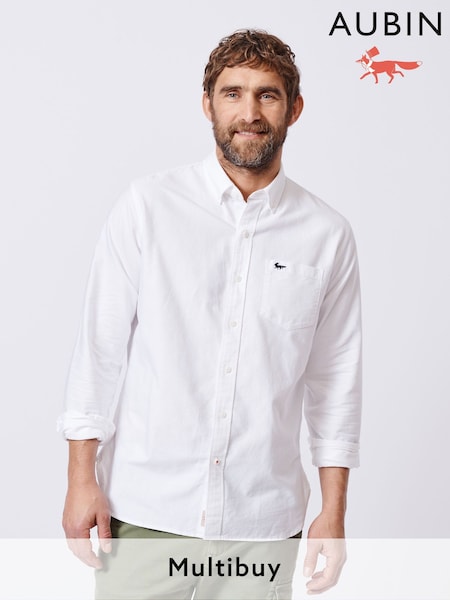 Aubin Aldridge Oxford Button Down Cotton Shirt (M22987) | £79