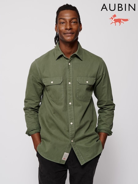 Aubin Normanby Cotton Twill Shirt (M23051) | £89