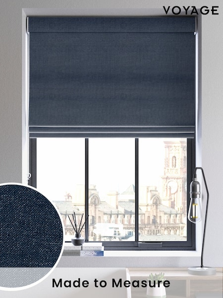 Indigo Voyage Maison Romeo Made To Measure Roman Blind (M23128) | £84
