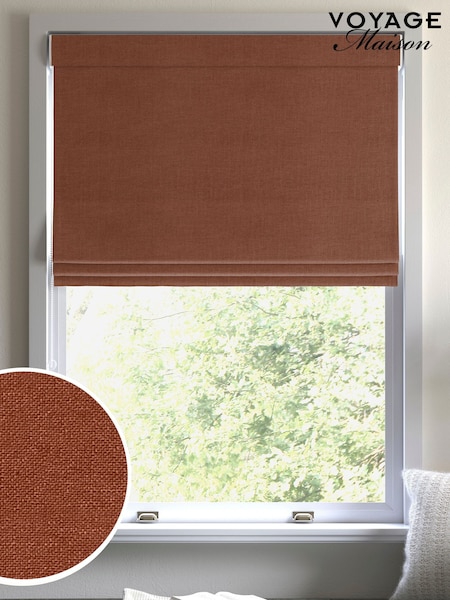 Terracota Voyage Maison Romeo Made To Measure Roman Blind (M23129) | £84