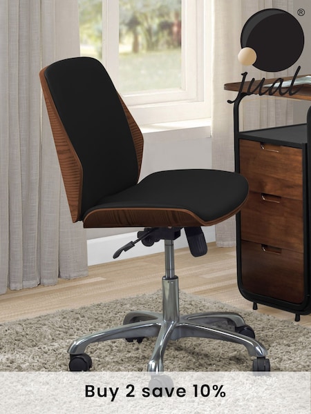 Jual Walnut Universal Swivel Chair (M24263) | £350