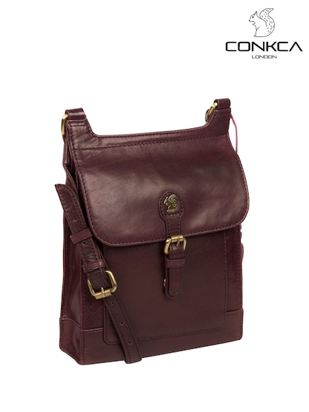 Conkca Sasha Leather Cross-Body Bag (M25595) | £49