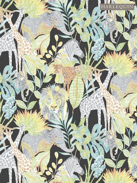Harlequin Green Into The Wild Childrens 10.05M Wallpaper (M27811) | £60