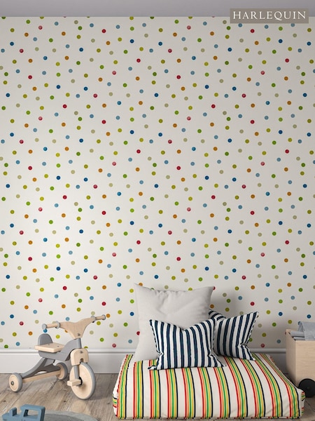 Harlequin Blue Bonbon Children's 10.05M Wallpaper (M27818) | £46