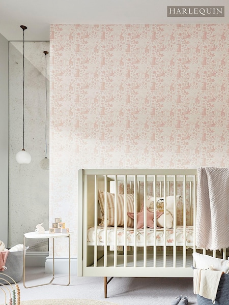 Harlequin Pink Into The Meadow Childrens 10.05M Wallpaper (M27821) | £50