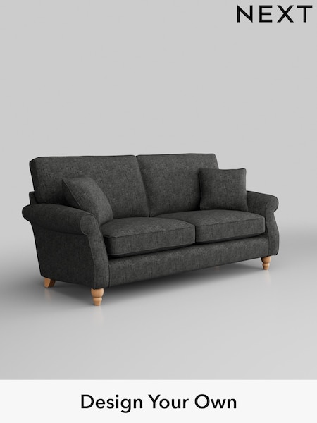 Boucle Weave Easy Clean/Charcoal Grey Ashford (M27879) | £1,275