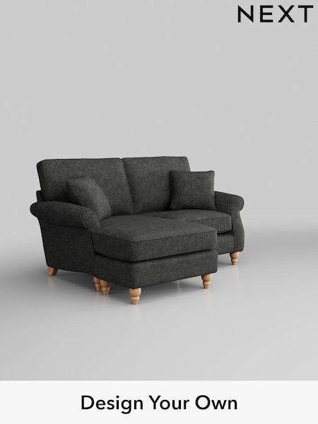 Boucle Weave Easy Clean/Charcoal Grey Ashford (M27879) | £1,475