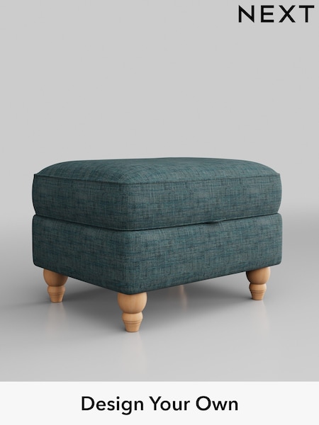 Boucle Weave Easy Clean/Dark Teal Green Ashford (M27883) | £450