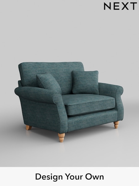 Boucle Weave Easy Clean/Dark Teal Green Ashford (M27883) | £999
