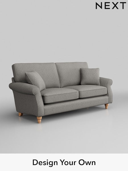 Woven Chenille Easy Clean/Light Grey Ashford (M27958) | £1,375