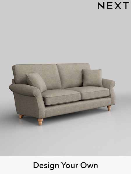 Woven Chenille Easy Clean/Mid Natural Ashford (M27959) | £1,375