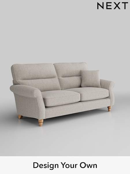 Chunky Weave/Dove Grey Ashford Highback (M27986) | £1,425