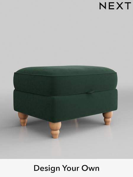Plush Velvet Easy Clean/Bottle Green Ashford Highback (M28008) | £499