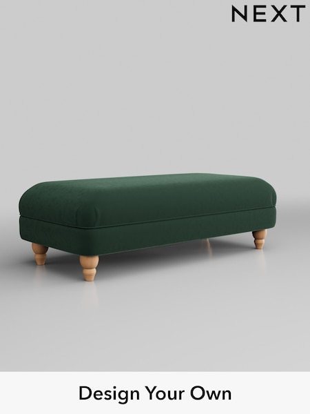 Plush Velvet Easy Clean/Bottle Green Ashford Highback (M28008) | £475