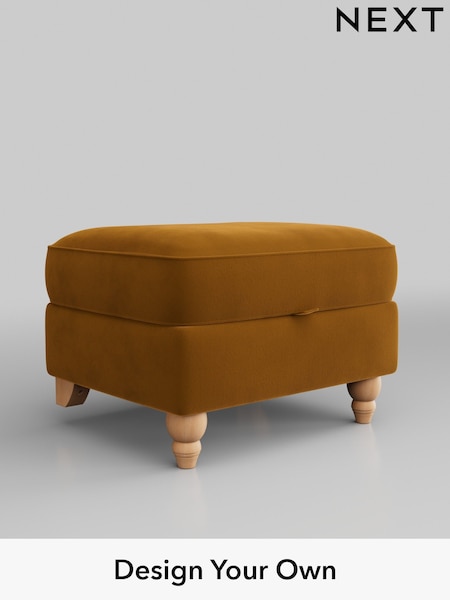 Plush Velvet Easy Clean/Mustard Yellow Ashford Highback (M28013) | £499