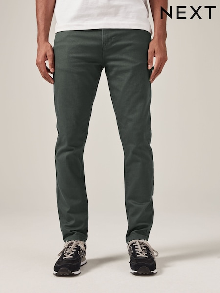 Charcoal Skinny Fit Forever Colour Classic Stretch Jeans (M28915) | £28