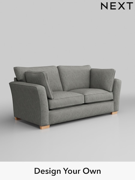 Boucle Weave Easy Clean/Dark Grey Heath Highback (M29023) | £1,125