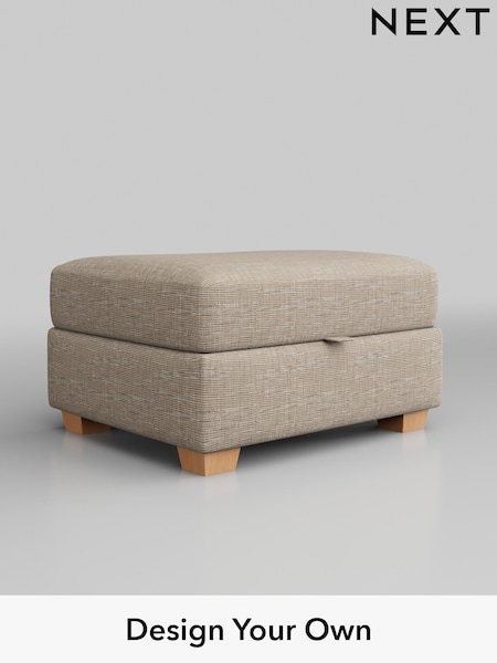Boucle Weave Easy Clean/Dark Natural Heath Highback (M29024) | £425