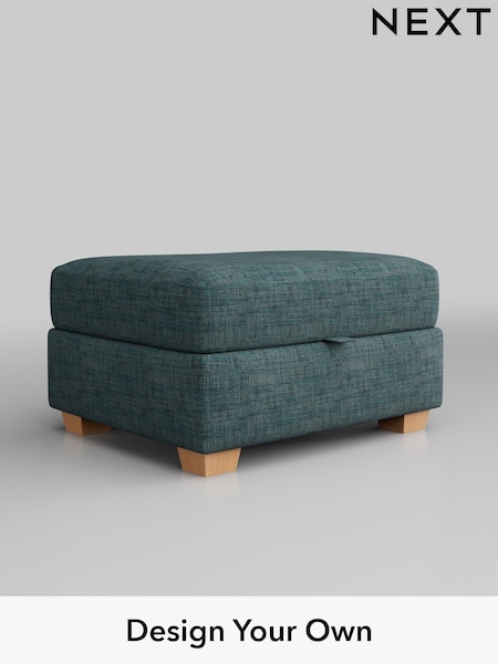 Boucle Weave Easy Clean/Dark Teal Green Heath Highback (M29025) | £425