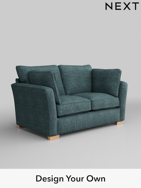 Boucle Weave Easy Clean/Dark Teal Green Heath Highback (M29025) | £925