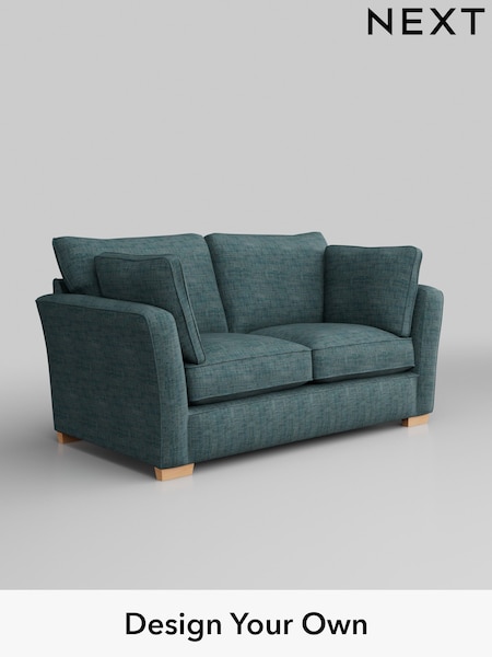 Boucle Weave Easy Clean/Dark Teal Green Heath Highback (M29025) | £1,025
