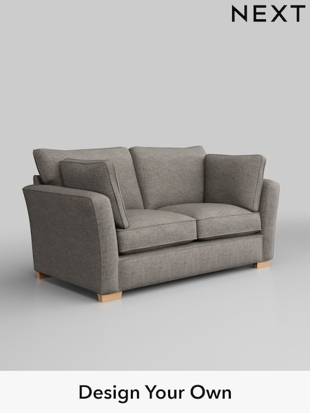 Boucle Weave Easy Clean/Light Dove Grey Heath Highback (M29026) | £1,025