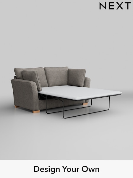 Boucle Weave Easy Clean/Light Dove Grey Heath Highback (M29026) | £1,299