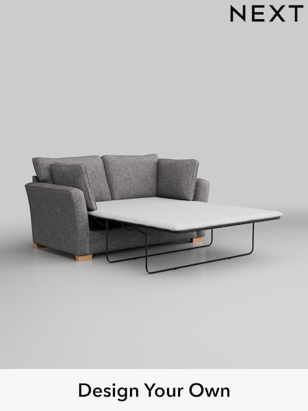 Chunky Boucle Easy Clean/Light Grey Heath Highback (M29034) | £1,399