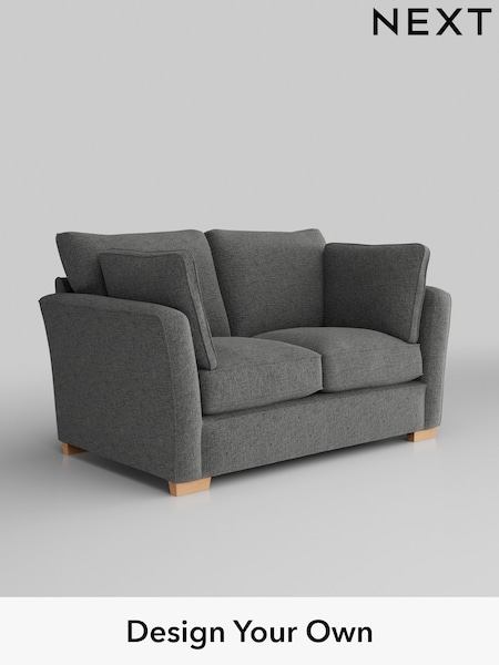Chunky Chenille/Dark Grey Heath Highback (M29037) | £1,025