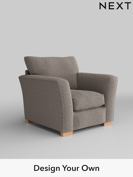 Chunky Chenille/Mink Brown Heath Highback (M29040) | £750