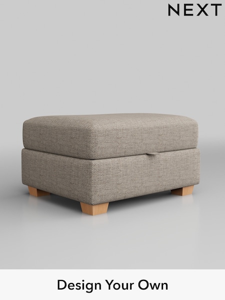 Chunky Weave/Mid Natural Heath Highback (M29043) | £475